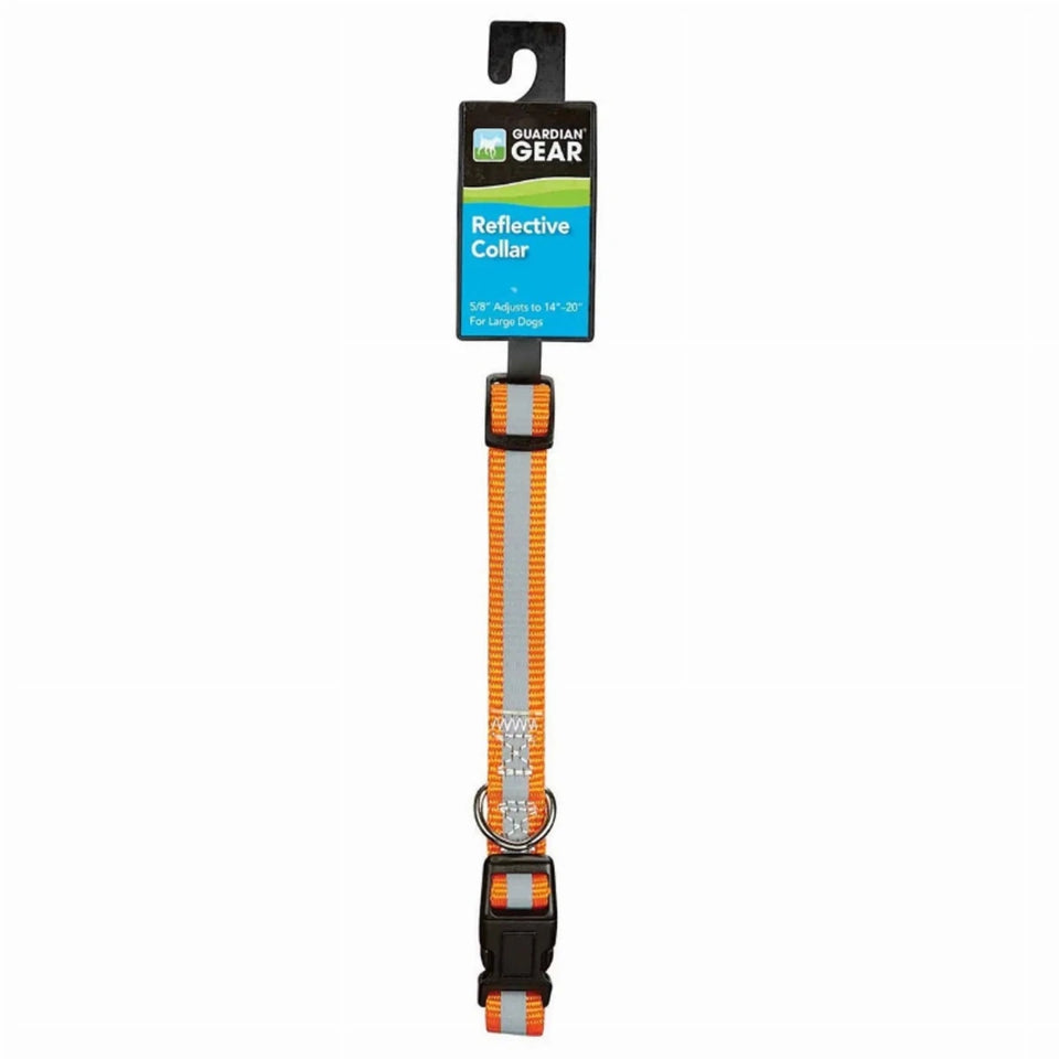 GG Reflective Dog Collar 10-16 in Black, view 8