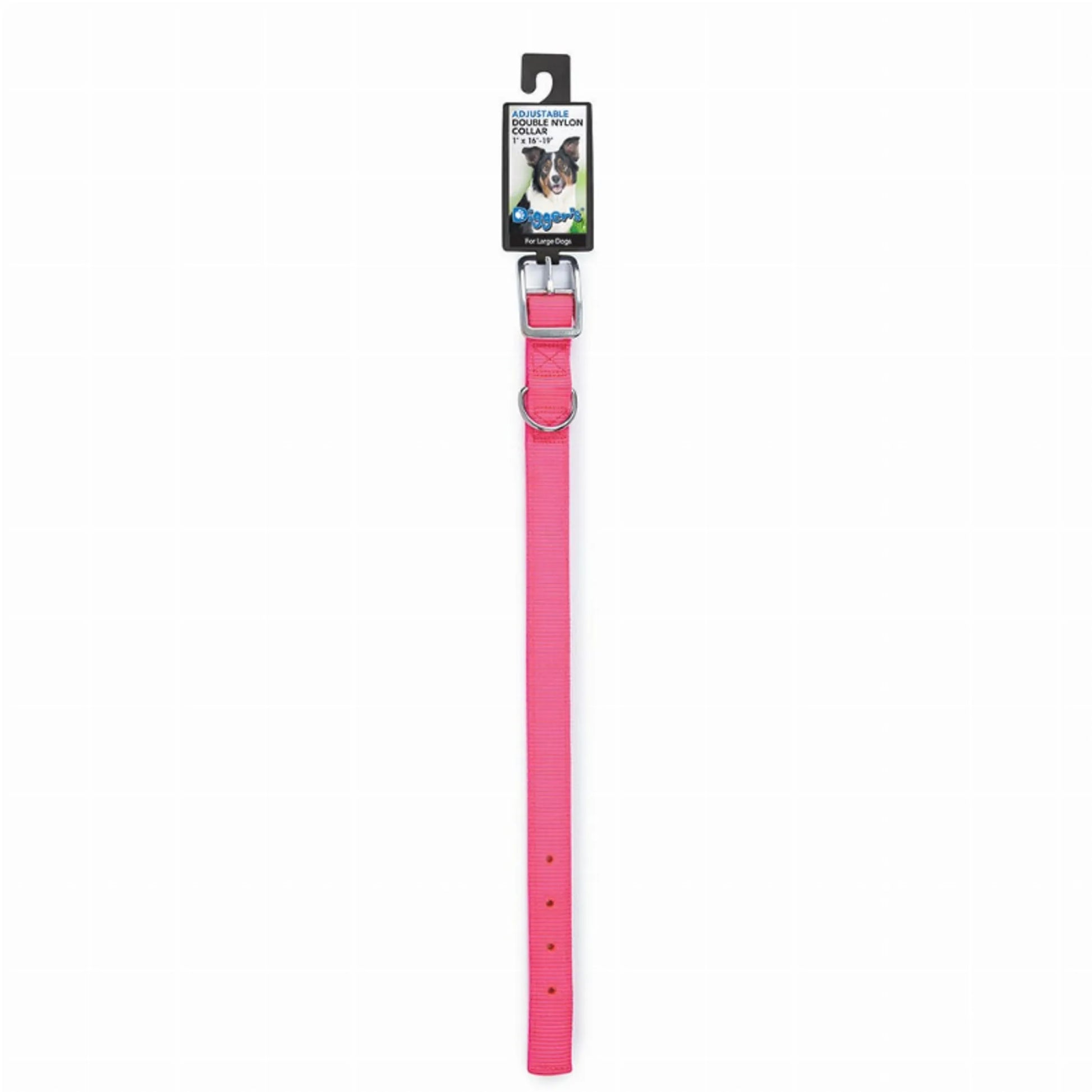 DGR 1in Nylon Collar 18in Neon Org - Pets Perfect
