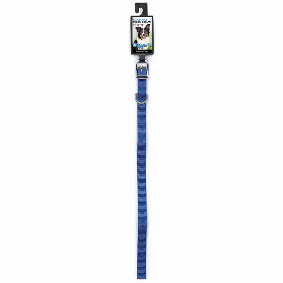 DGR 5/8 in Nylon Dog Collar, 10 in Blue, view 5