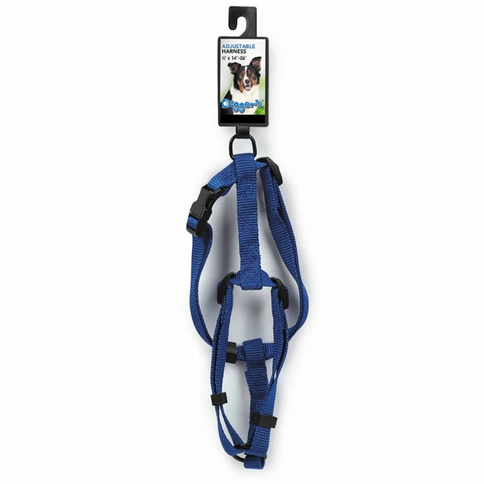 DGR 5/8 in Adjustable Dog Harness Black, view 3