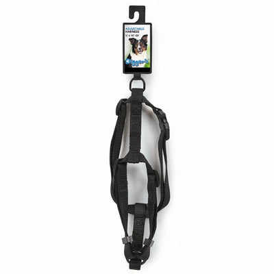 DGR 5/8 in Adjustable Dog Harness Black