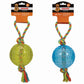 CHP 5in TPR Ball With Rope Tug
