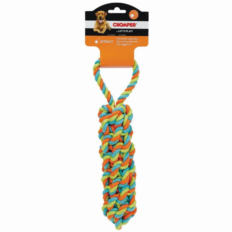CHP Woven Rope Monkey Fist Tug - Pets Perfect