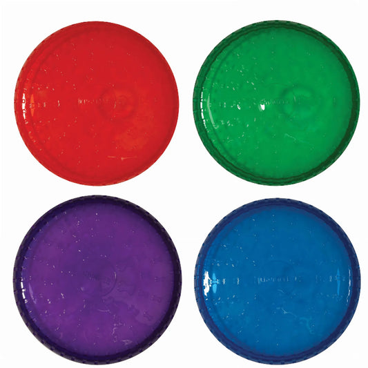 Chomper TPR Frisbee - Soft Flexible Flying Disc for Safe Fetch & Water Play