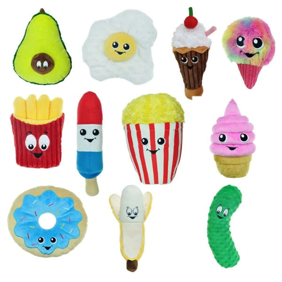 Dog Food Junkeez Plush Avocado Large, view 8