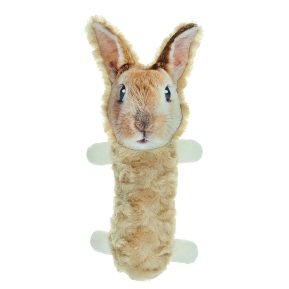 FZ Tubular Squeaker Rabbit, view 2