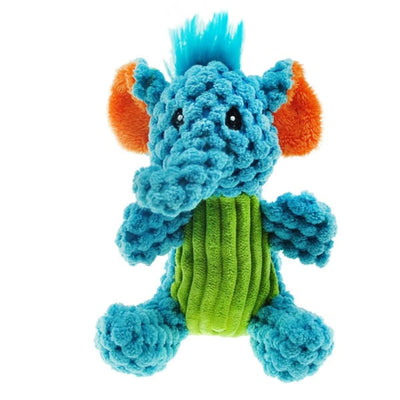 CHP Corduroy seated Elephant - Pets Perfect