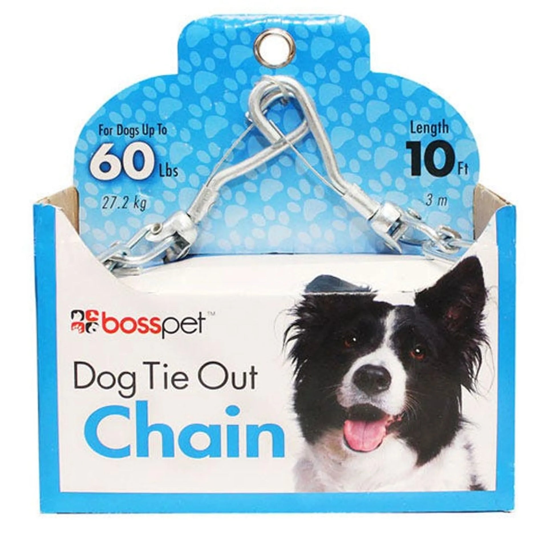 Large Dog Twist Chain 3.5mm x 15ft - Pets Perfect
