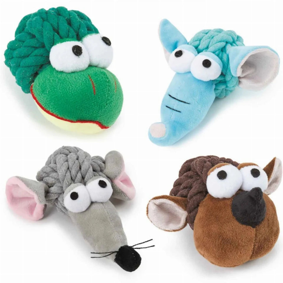 Braided Ball With Animals - Pets Perfect