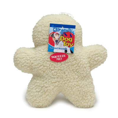 Digger's Ginger Man-Woolly Dog Toy - Pets Perfect