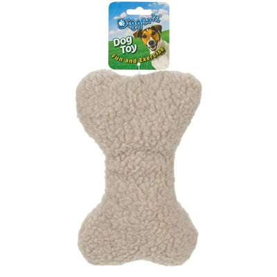 Digger's Bone-Woolly Dog Toy 9 in - Pets Perfect