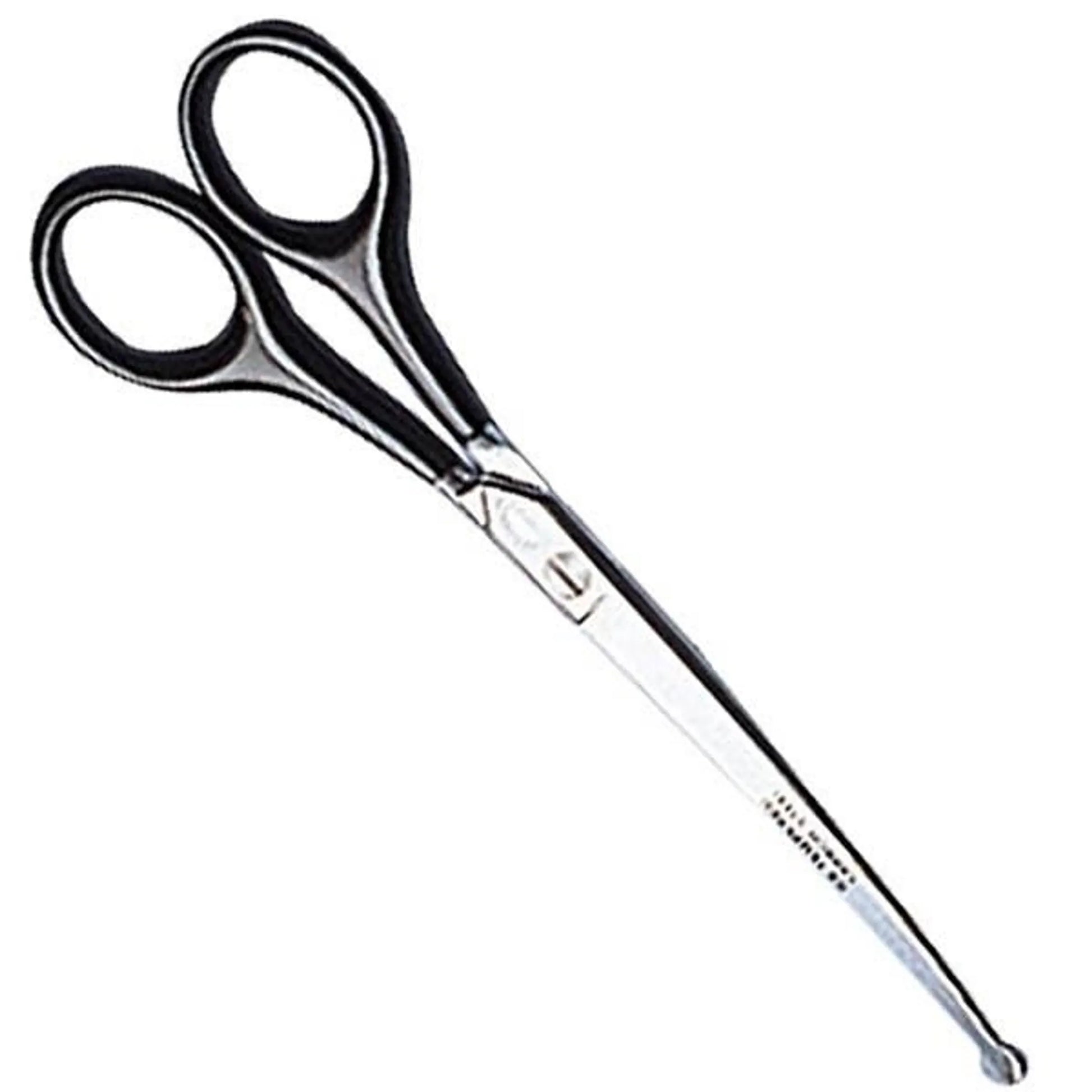 DB 11B Shear with Ball Tip Curv 6.5In grooming scissors for precise pet grooming and trimming tasks.