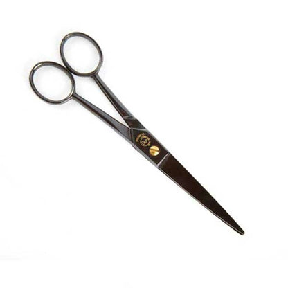 DB BB Shear Andz Curv 6.5In black professional grooming scissors for precise pet hair trimming and styling