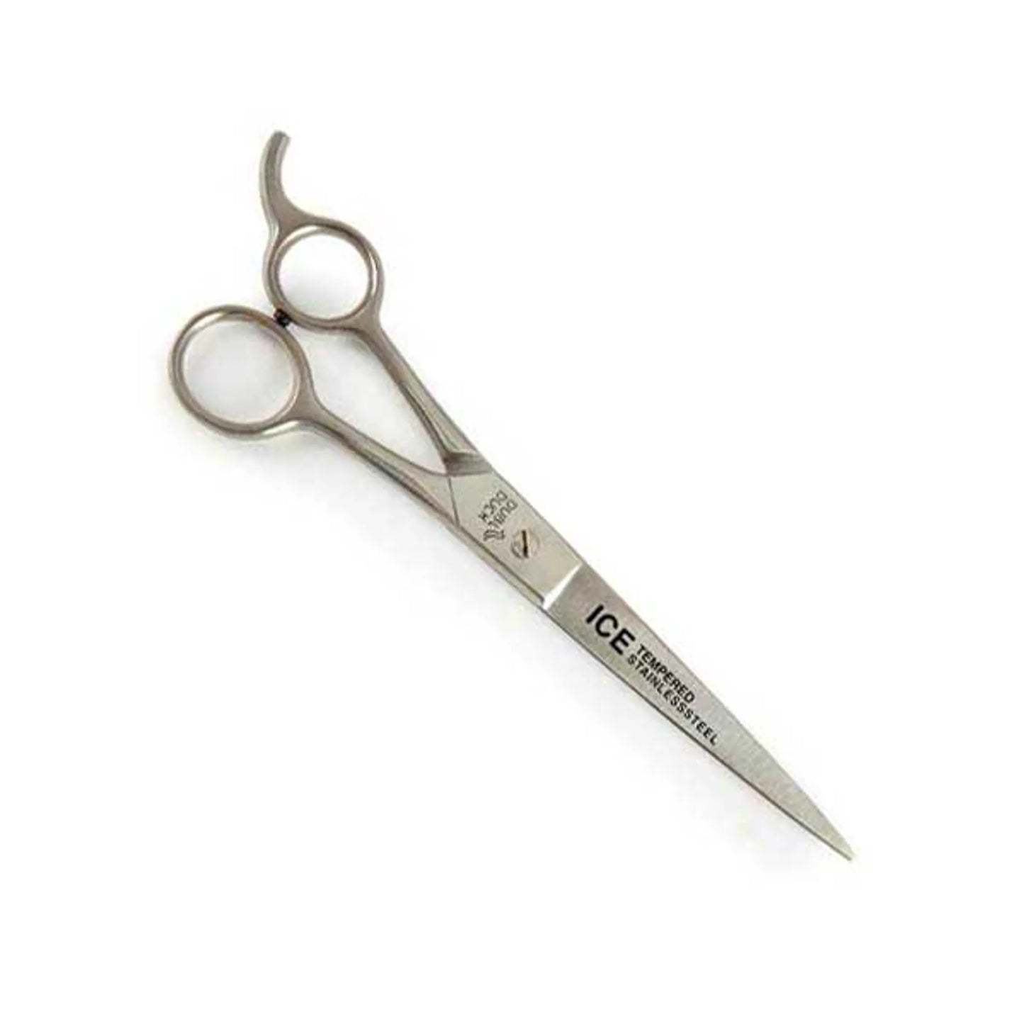 DB Econ Stainless Shear Strait 8.25In professional stainless steel grooming scissors for precise pet care trimming.