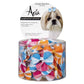 AR Grosgrain Stripe Bows Canister 100Pc