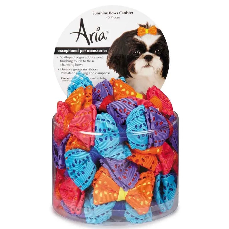 AR Sunshine Bow Canister 40Pcs - Pets Perfect