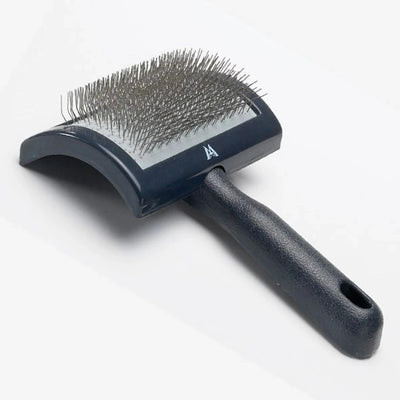 MF Curved Slicker Brush Reg - Pets Perfect