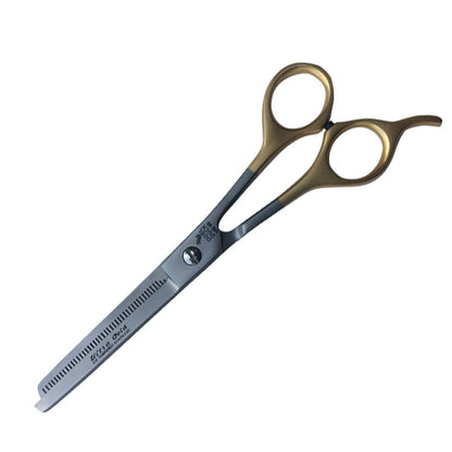 DB Shear Thin with Rest 46Tooth 7.5In professional grooming scissors for precise thinning and trimming in pet care.