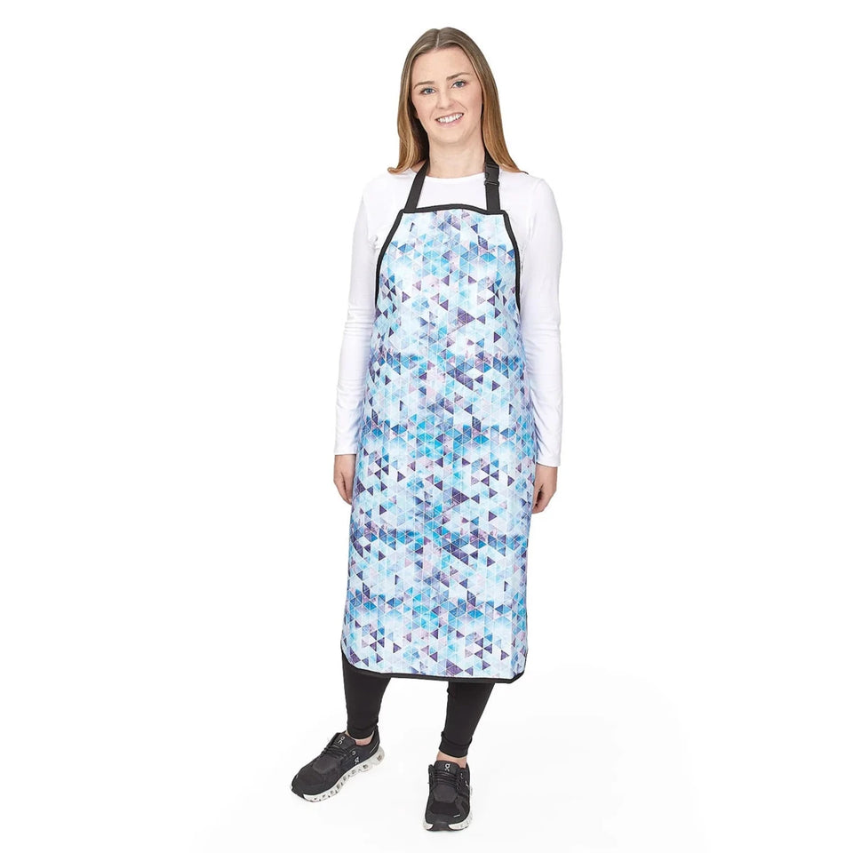 TP Waterprf Grooming Apron Matte Print - Pets Perfect