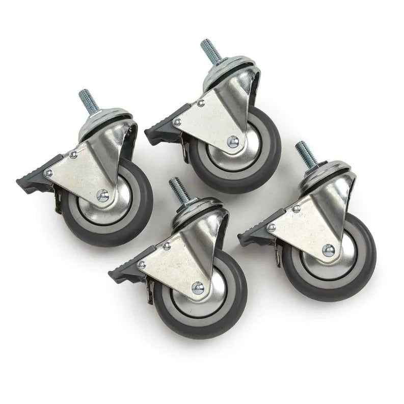 Master Equipment Casters for Professional Grooming Equipment - Set of 4 - Pets Perfect