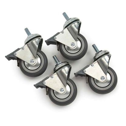Master Equipment Casters for Professional Grooming Equipment - Set of 4