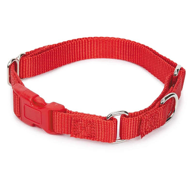 GG Martngle Cllr Quik Rlse 14-20 in Red - Pets Perfect