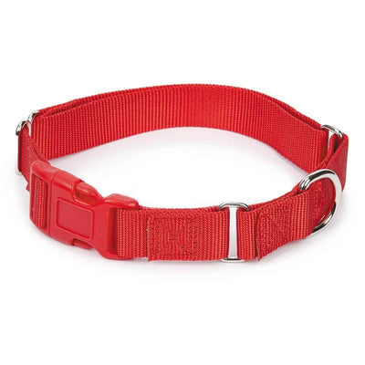 GG Martngle Cllr Quik Rlse 18-26 in Red - Pets Perfect
