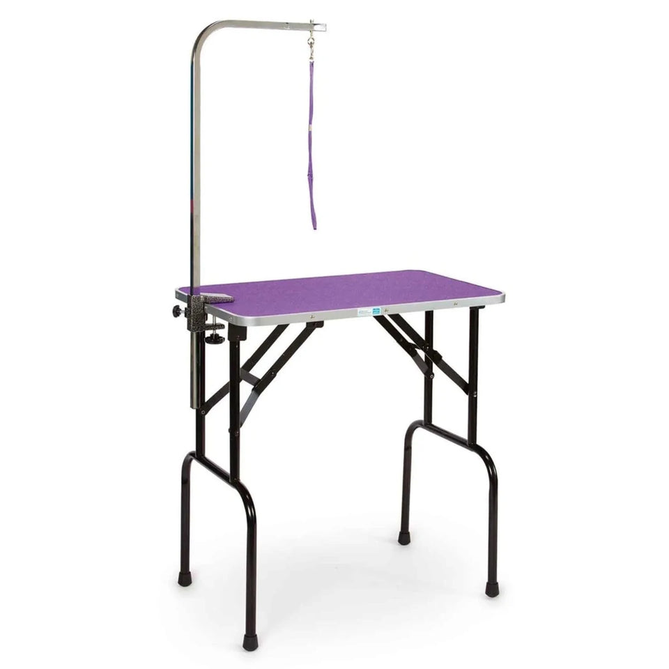 ME Groom Table with 36 in Arm 30x18In Pur - Pets Perfect