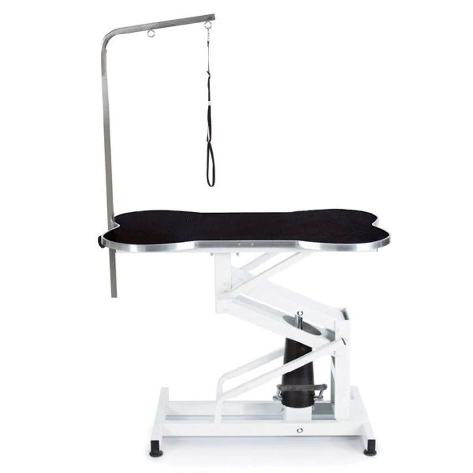 ME Bone Shaped Hydraulic Table Blk - Pets Perfect
