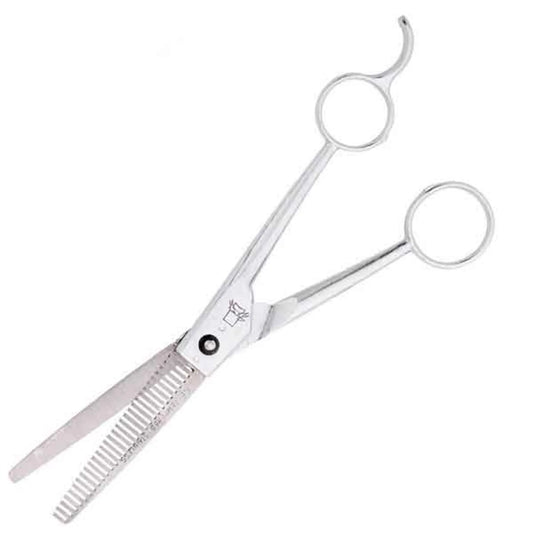Professional Pet Thinning Shears 7.5 Inch - 29 Tooth Stainless Steel Grooming Scissors for Dogs and Cats