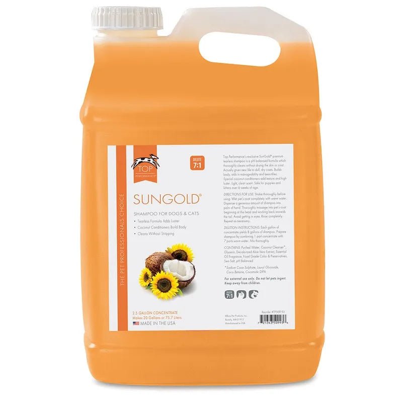 TP SunGold Shampoo 2.5 gal - Pets Perfect