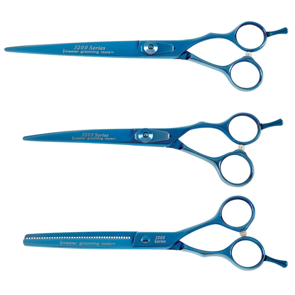 MGT 5200 Blue Titanium Shear Kit 3pc - Pets Perfect
