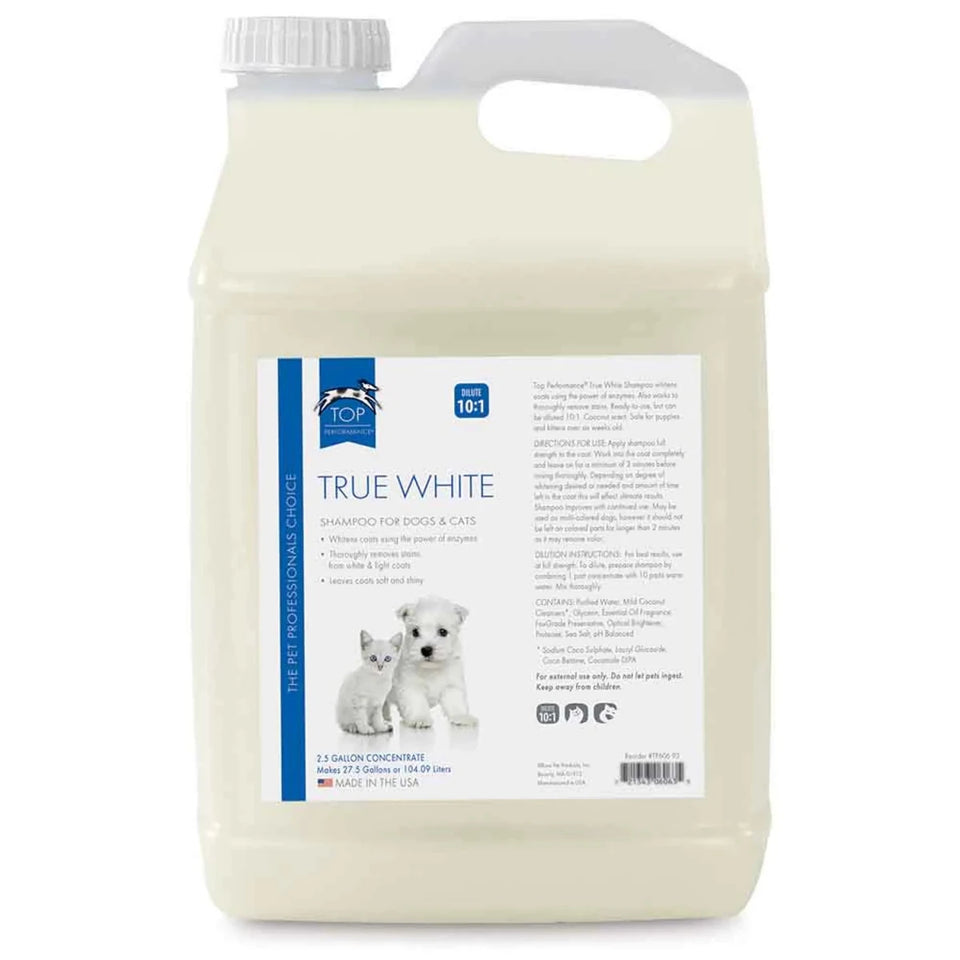 TP True White Whitening Shampoo 2.5 gal - Pets Perfect