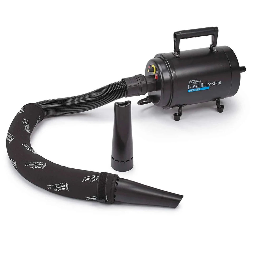 ME PowerDri System Canister Dryer Blk - Pets Perfect