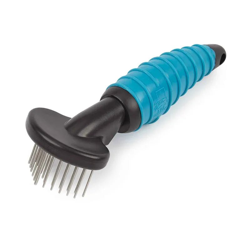 MGT Precision Pin Rake Blue - Pets Perfect