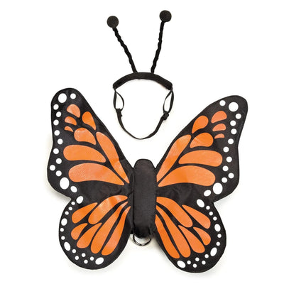 ZZ Butterfly NoGlow Dog Harness Costume Large - Pets Perfect