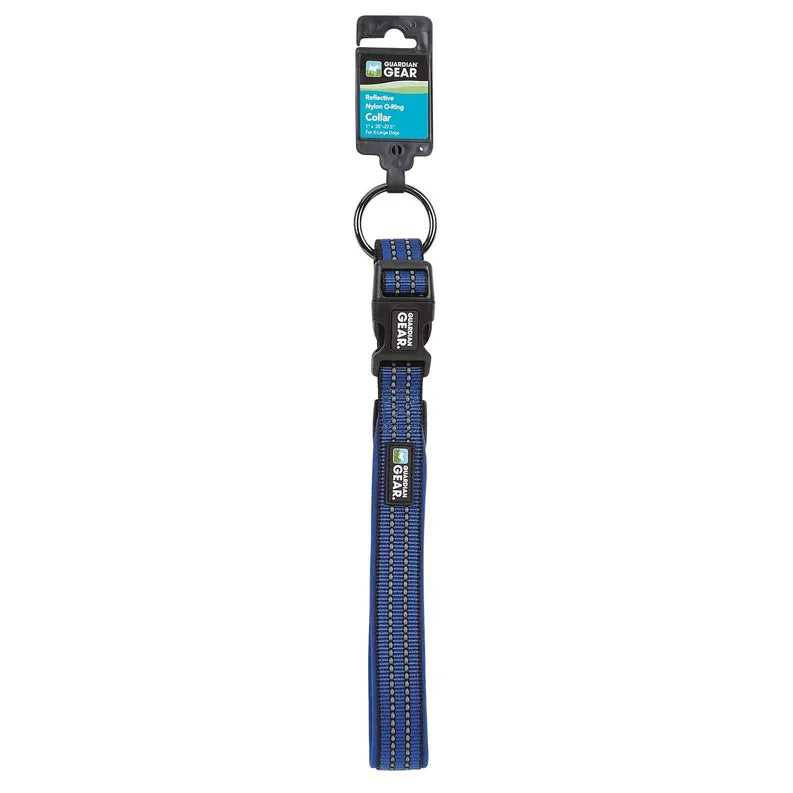 GG Reflect Nylon O-Ring Collar XL Blu