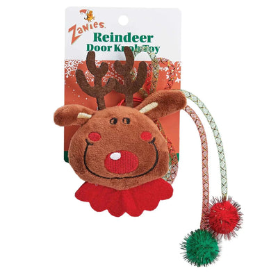 ZA Reindeer Door Knob Cat Toy - Pets Perfect
