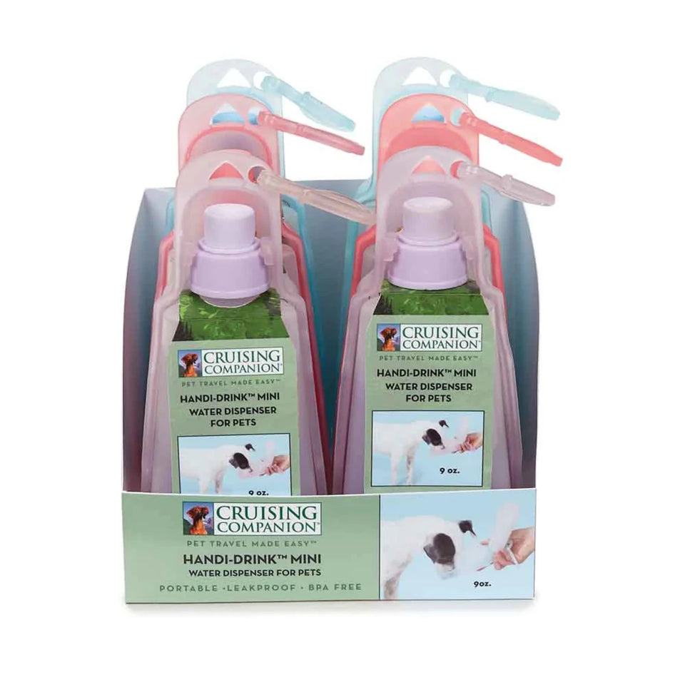 CR Handi-Drink Mini Display 6Pc Asst - Pets Perfect