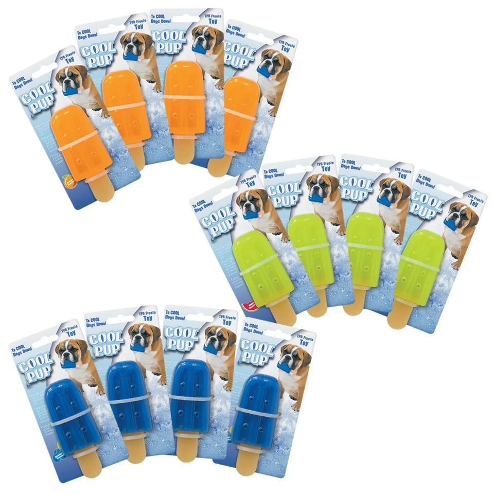 Cool Pup Dog Toy Mini Popsicle 12 ct - Pets Perfect