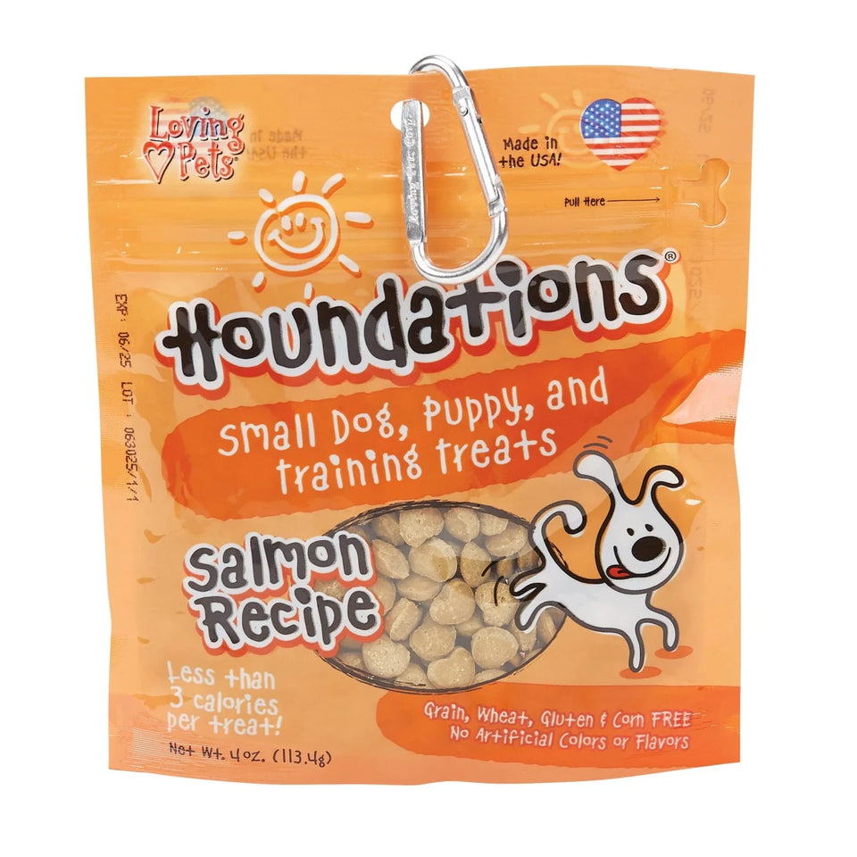 LP Houndations Train Dog Treats Salmon 4 oz - Pets Perfect
