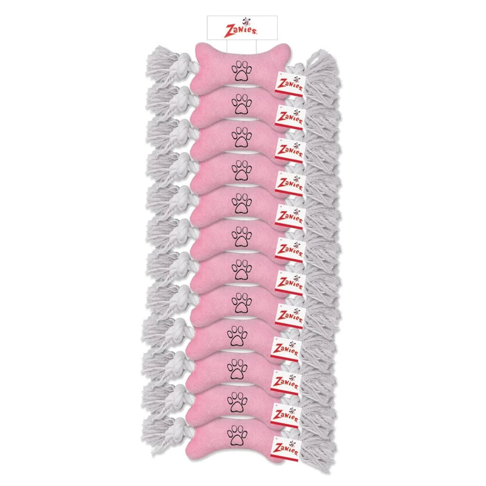 ZA Tiny Tugger Clip Strip - Pnk 12pc - Pets Perfect