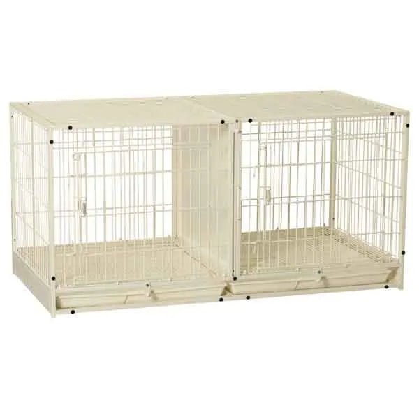 PS Color Modular Cage with PlasTry Wht - Pets Perfect