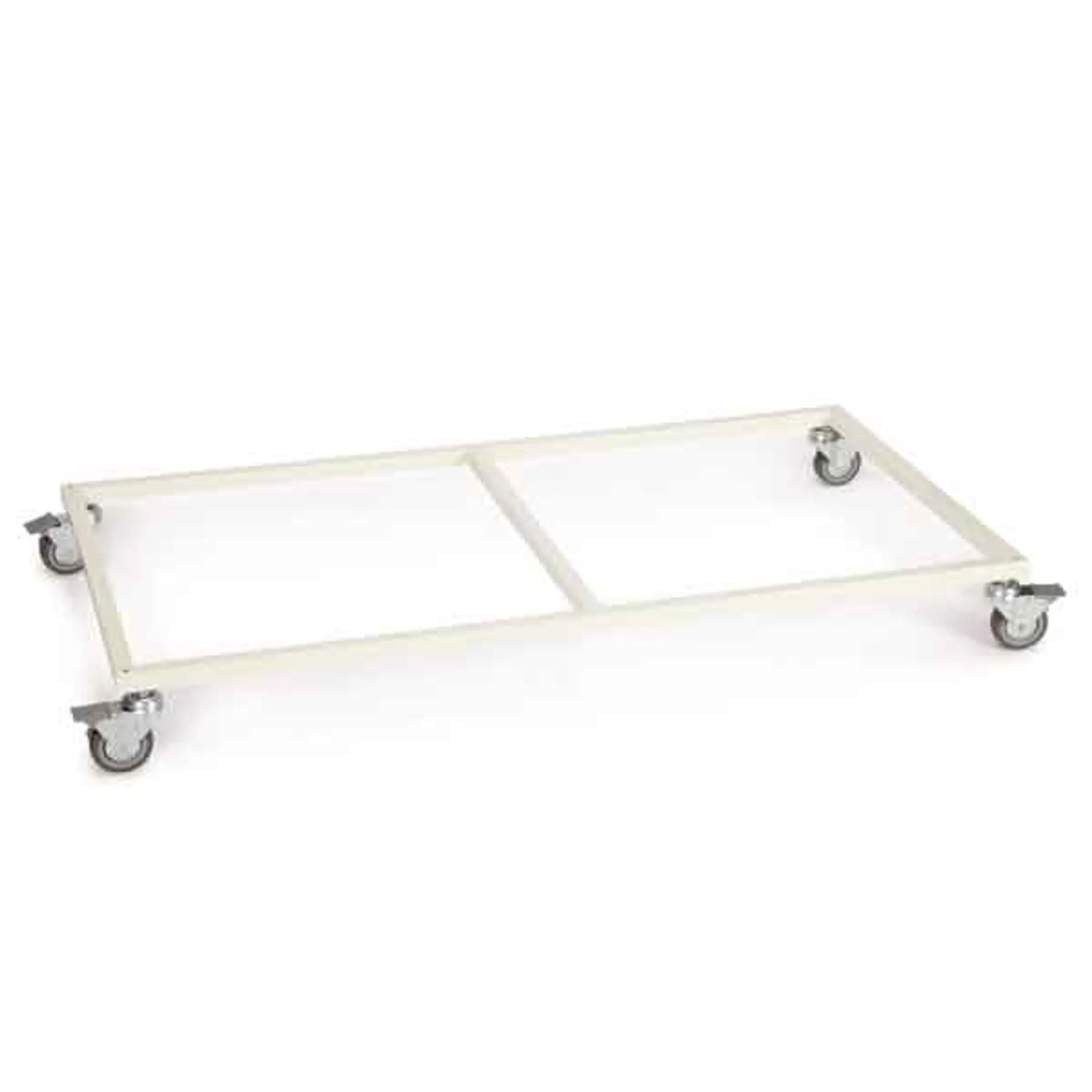 PS Color Modular Cage Base w/Wheel Wht