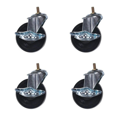 PS Optional Wheels For SS Mod Cage 4Pc - Pets Perfect