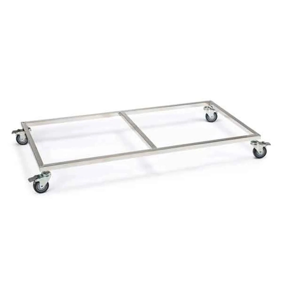 PS Modular Cage Base with Wheels SS - Pets Perfect