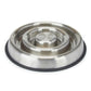 Proselect Heavy Duty Stainless Steel Slow Feeder Dog Bowl Large