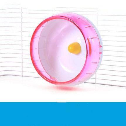 Silent Hamster Exercise Wheel - Safe Rounded Design for Hamsters & Small Pets - Pets Perfect