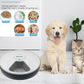 Dog Hugs Cat Pet Mealtime Scheduler - 6 - Meal Automatic Feeder for Cats and Dogs - Pets Perfect