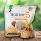 Honest5 Banana Peanut Butter Dog Biscuits - Natural 5-Ingredient Treats